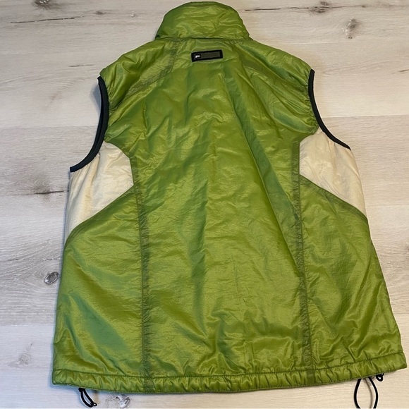 REI Lightweight Zip Front Vest, Green and Cream, Size Medium - Picture 9 of 11